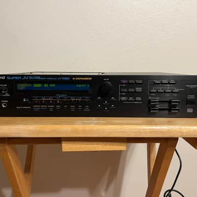 Roland JV-1080 64-Voice Synthesizer Module 1994 - 2001 - Black image 1
