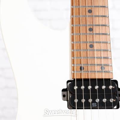 Ibanez Prestige AZ2402 Electric Guitar - Pearl White Flat (AZ2402PWFd2) image 5