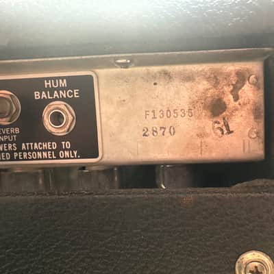 1981 Fender Twin Reverb 135-Watt image 2