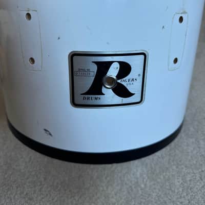 Rogers Vintage Tom Drum - Shell Only - 12” x 8” 70s - Wood image 1