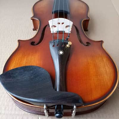Beautiful Hand-Made 4/4 Full-Size Violin | Aged Maple & Spruce Top with Bow & Case – Perfect for Home, School, and Orchestra image 3