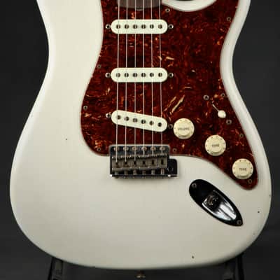 Fender Custom Shop Master Built Yuri Shishkov Builder Select 1963 Stratocaster - Arctic White image 1