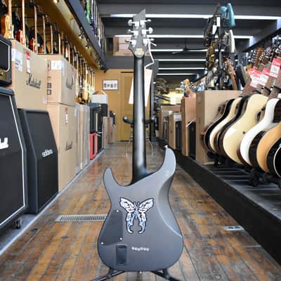 Schecter Korea C-1 Platinum Electric Guitar 2016 Translucent Black image 6