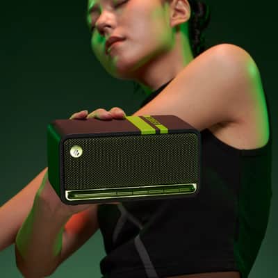 Edifier MP230 Portable Bluetooth Speaker - Black Green image 5