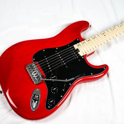 Swisher Handmade 1954 S-Style Electric Guitar 2023 - Fiesta Red image 1