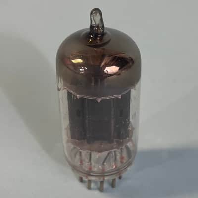 1950s RCA 12AU7 ECC82 (x2) Matched Pair Vintage Long Black Plate Tubes! T144 image 5