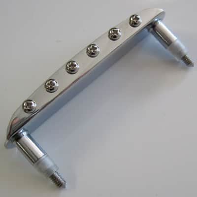Fender USA Jaguar Jazzmaster Bridge with Mustang Saddles 7.25 Radius 7712971049 image 2