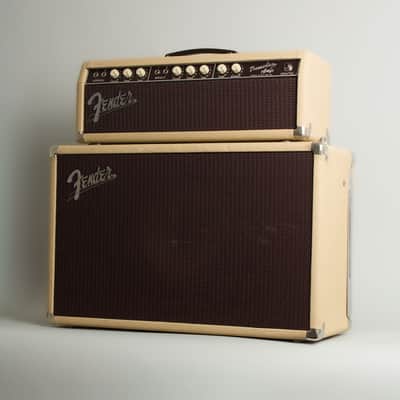 Immagine Fender Tremolux 6G9-A Piggyback Tube Amplifier (1962), ser. #00854. - 3