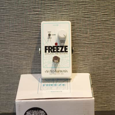 Electro-Harmonix Freeze Nano Sound Retainer Sustain Pedal 2010 - Present - Blue / Gray image 1