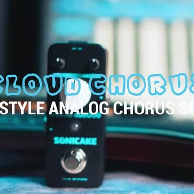 Sonicake Cloud Chorus Classic BBD Analog Chorus Guitar Effects Pedal + 9v adapter image 3