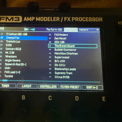 Fractal Audio FM3 Amp Modeler / FX Processor 2020 - 2022 - Black image 13