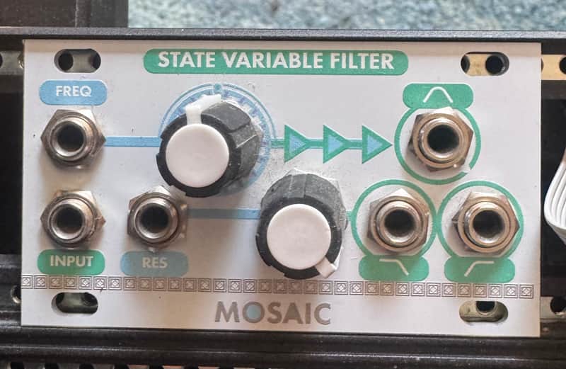 Mosaic State variable filter