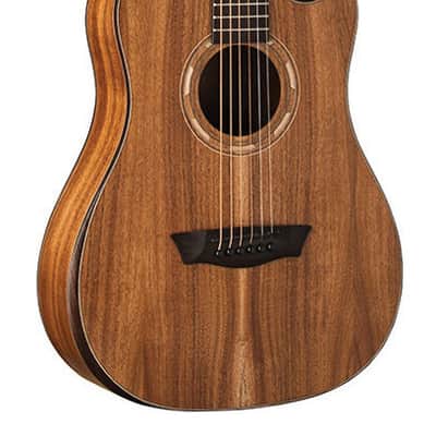Washburn G-Mini 55 Comfort Series 7/8 Size Grand Auditorium Acoustic Guitar - KOA (WCGM55K-D-U) image 2