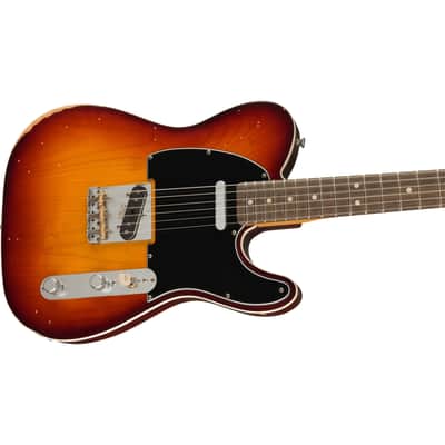 Fender Jason Isbell Signature Custom Road Worn Telecaster - 3-color Chocolate Burst image 2