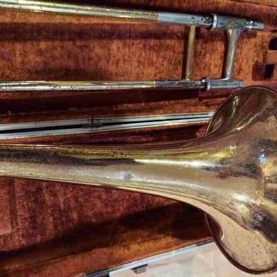 Yamaha YSL-352 Tenor Trombone, Japan, with case and mouthpiece image 11