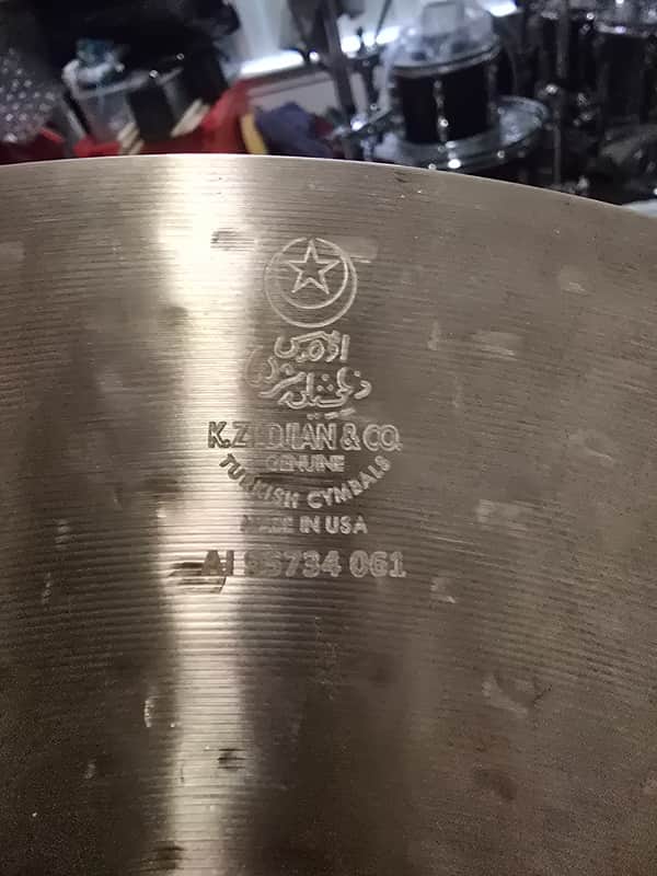 Zildjian 16 inch K Custom dark crash 2010 image 1