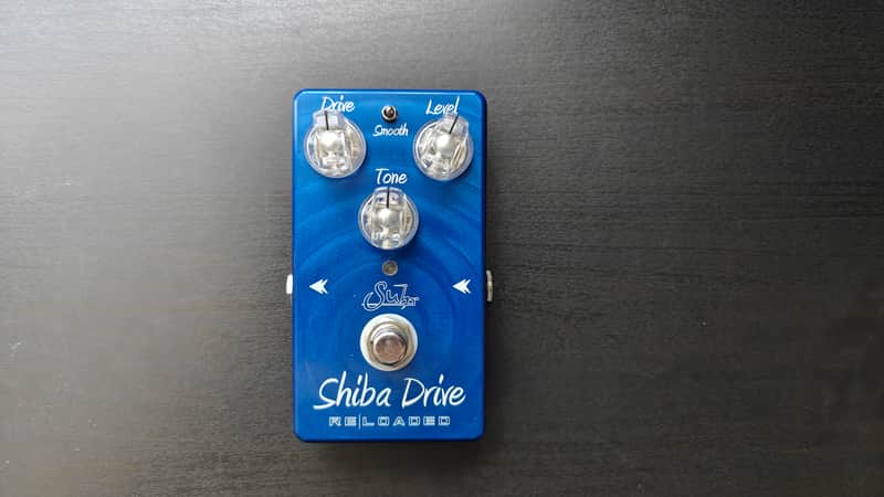 Suhr Shiba Drive Reloaded 2010s - Blue Swirl image 1
