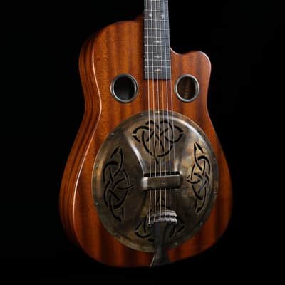 Beard Trailhead Mahogany, E Body Round Neck, Tobacco, Fishman Nashville Pickup - NEW image 1