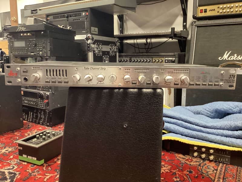 dbx 376 Tube Channel Strip with Digital Out 2010s Silver image 1