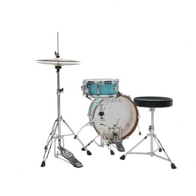 Tama LJK28S-AQB Club-Jam Mini Shell Kit 2 pcs - Aqua Blue/Chrome HW image 5