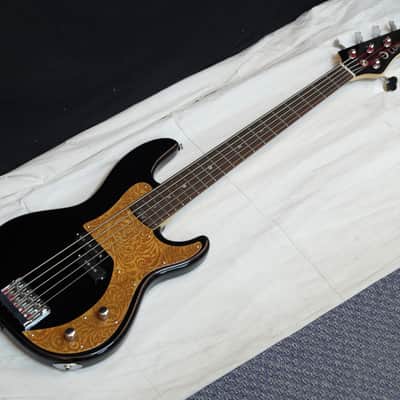 LUNA Paz 5 Paz Lenchantin Signature 5-string BASS guitar Black NEW - Henna image 1