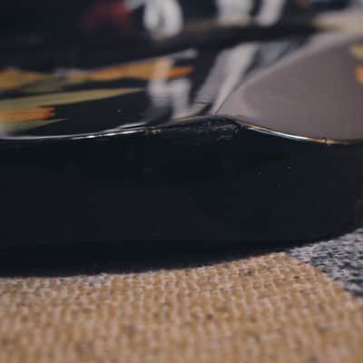 Ibanez JEM77-FP Steve Vai Signature 1988 - 2004 - Black Floral Pattern image 9