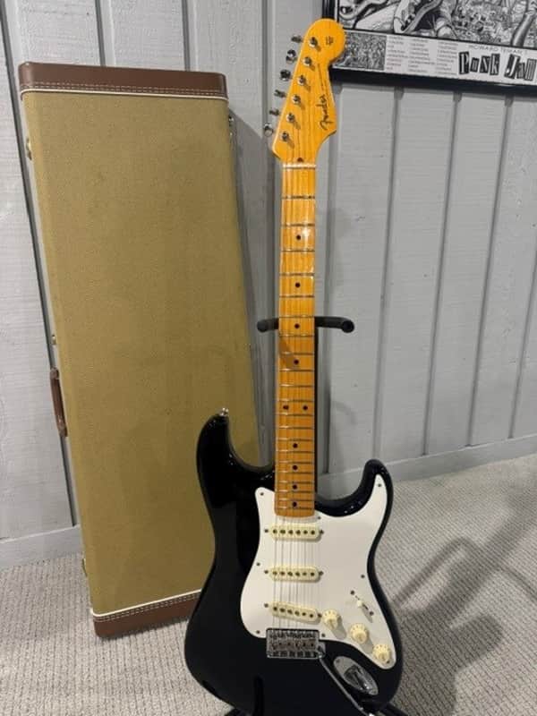 Fender Eric Johnson Stratocaster 2021 - Black image 1
