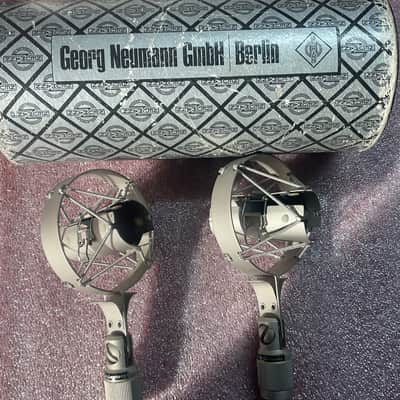 Neumann EA 21 PAIR SHOCK MOUNT VINTAGE ORIGINAL image 16