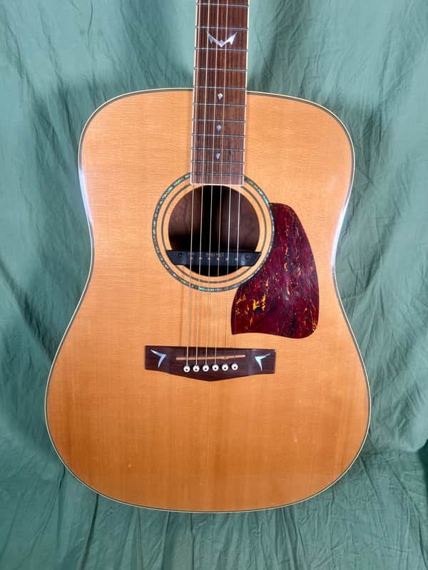 Ibanez Artwood AW300-NT w/Dean Markley Pickup and Hard Case 2004 - Natural image 1