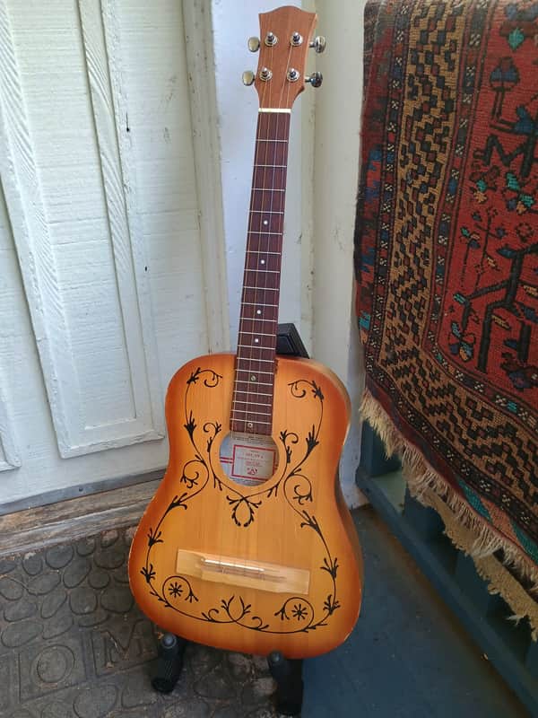 Soviet "Cigar Box" Tenor Guitar/Steel Sting Baritone Ukulele image 1