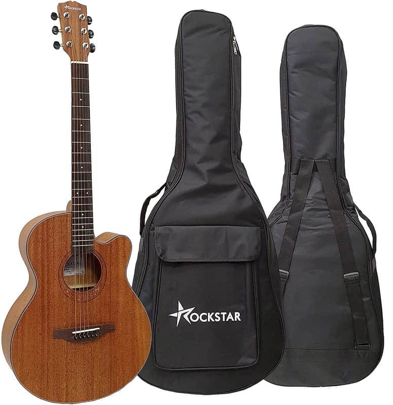 Rockstar SA-4022 SN guitarra acustica con funda image 1