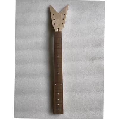 Custom Maple Wood Electric Guitar Neck, Rosewood Fingerboard Fretboard image 1