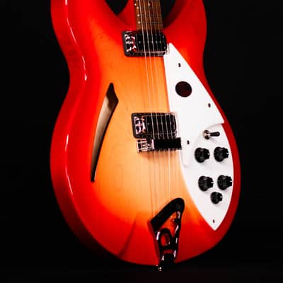 Rickenbacker 330 Double Cutaway Electric Guitar, FireGlo image 4