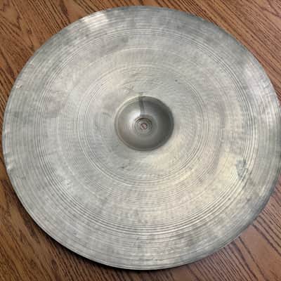 Vintage Late 40’s Zildjian Trans Stamp 17” Crash Ride 1230 grams image 6