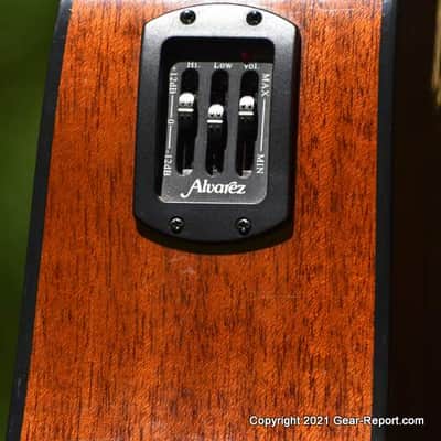 Alvarez Regent Series RD8C Dreadnought Acoustic-Electric Cutaway image 15