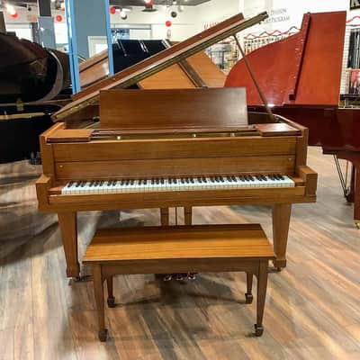 Charles Stieff 6'2" Satin Mahogany Grand Piano c1928 #43046 image 3