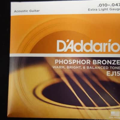 D'addario EJ-15 Phospher Bronze 10-47 Bild 1