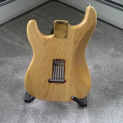 Fender Deluxe Stratocaster Loaded Body Ash Mexico image 4