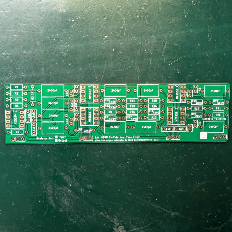 Lexicon Model 200 Replacement Input/Output Filter PCB image 1