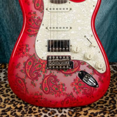 Guitar Monkey Stratocaster 2025 - Black Paisley image 21