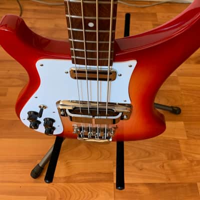 Rickenbacker 4003S Left Handed Fireglo 60s Sytle mods image 5