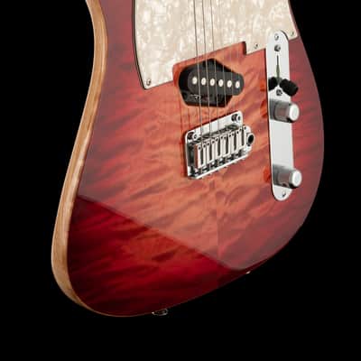 Tom Anderson Top T Classic - Natural Red Burst image 6