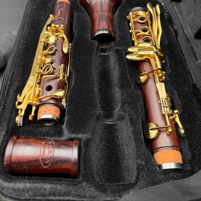 Backun Model F Professional Bb Clarinet Cocobolo with Gold Plated Keys image 2