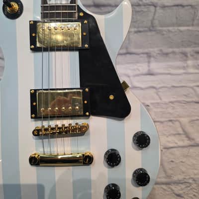 Rafferty Guitars Blue / White LP Style Electric Guitar image 7