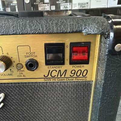 Marshall JCM 900 Model 4501 50-Watt Hi Gain Dual Reverb 1x12 Combo Amp -1996 - w/ft sw image 6