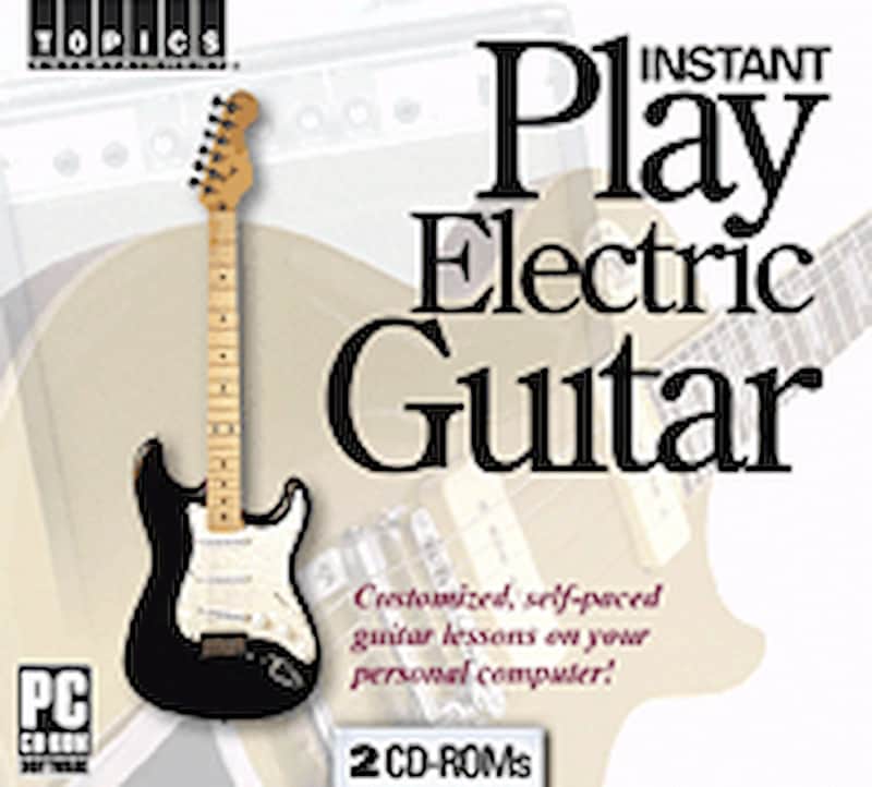 Instant Play Electric Guitar Express - Customized, Self-Paced Guitar Lessons on Your Personal Computer! image 1