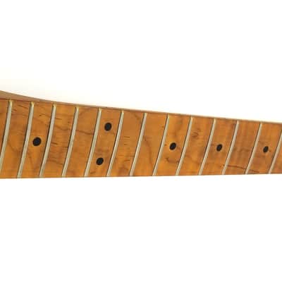 Carparelli T-Style Roasted Flame Maple Neck Satin Finish image 3