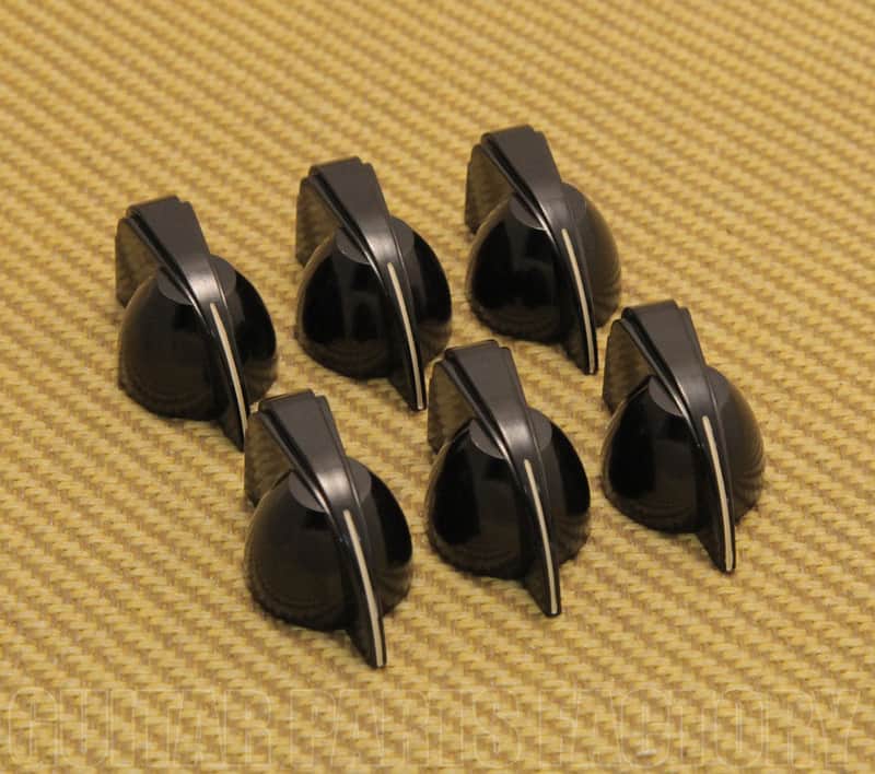 099-0935-000 (6) Genuine Fender Vintage Series Chicken Head Amp Amplifier Knobs image 1