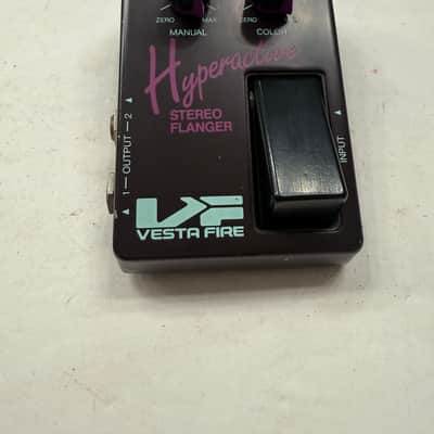 Vesta Fire Hyperactive Stereo Flanger Vintage Guitar Effect Pedal MIJ Japan image 3