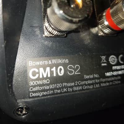 Bowers and Wilkins CM10 S2 2016 Piano Black image 6